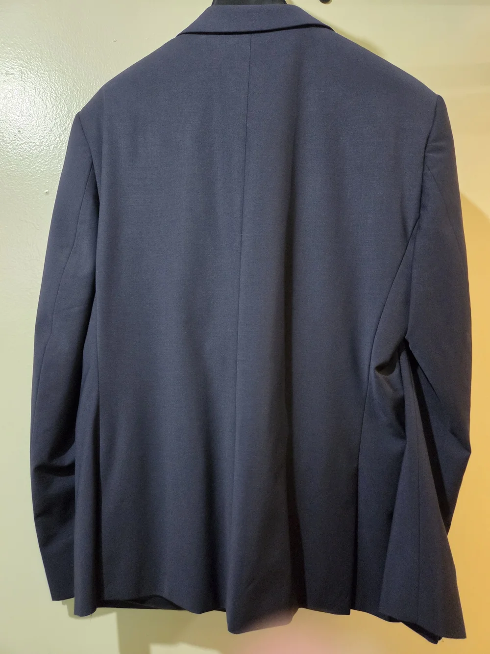 Calvin Klein Navy Suit Coat 42S Slim fit